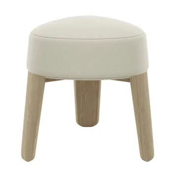 Sgabello Kuon Ø47x45 cm - Boucla beige - blomus