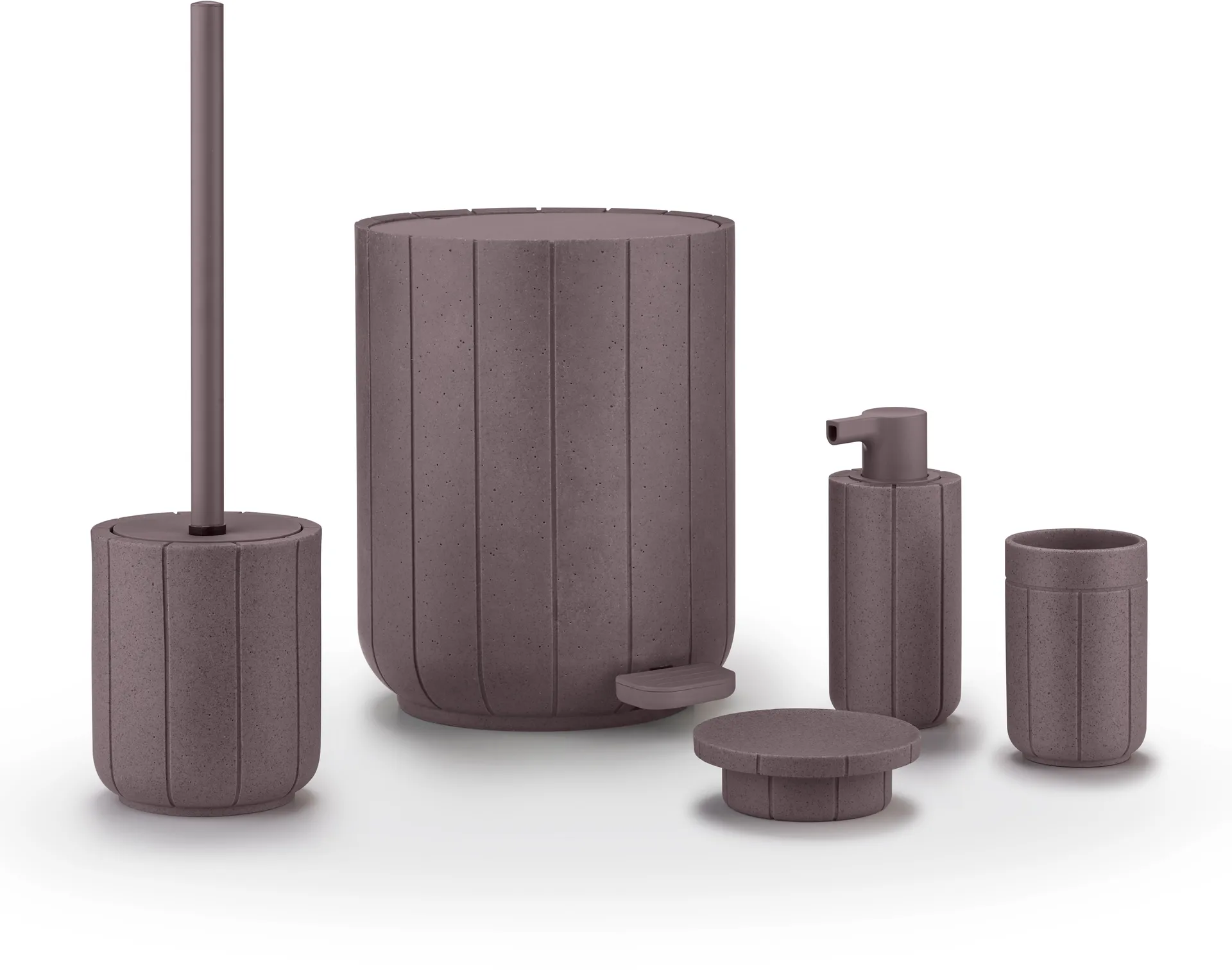 Spazzolino per WC Kua, Cedar Wood, Ø11x39 cm blomus