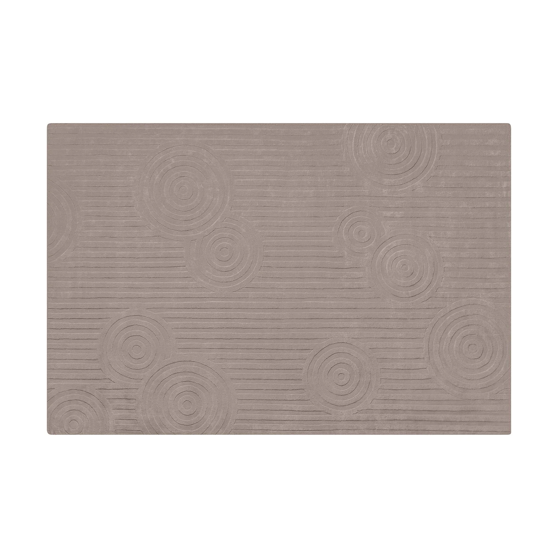 Tappeto Uzu L 200x300 cm, Taupe blomus
