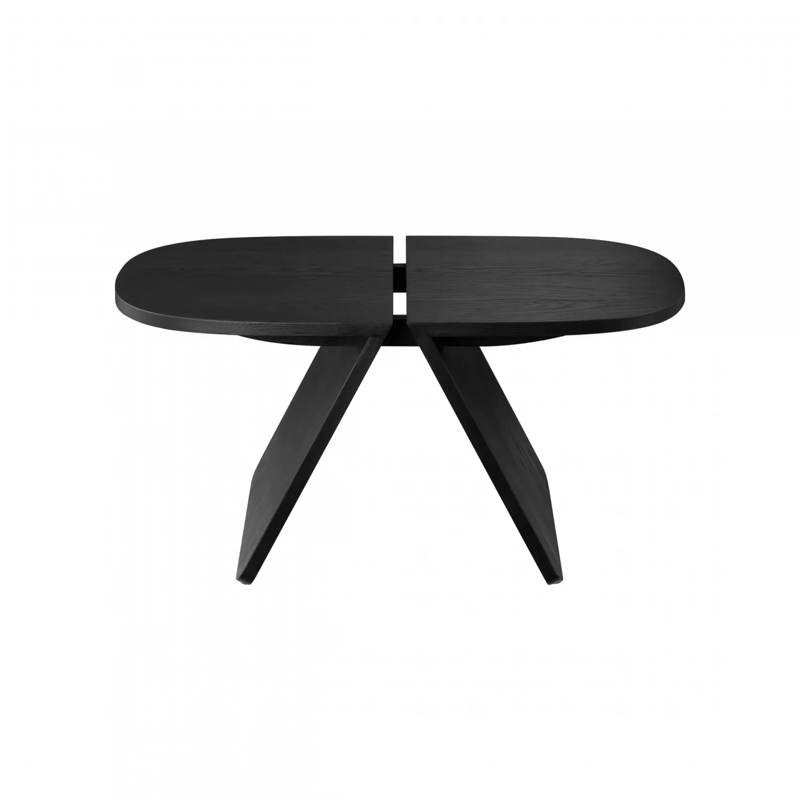 Tavolino Avio 43x80x38 cm, Rovere nero blomus