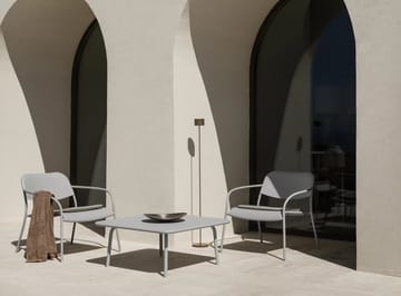 Tavolo lounge YUA 80x80 cm - Silk grey - Blomus