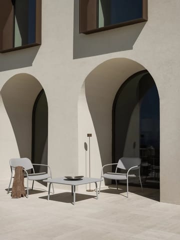 Tavolo lounge YUA 80x80 cm - Silk grey - Blomus