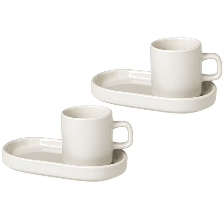 Tazza da espresso Pilar confezione da 2 - Moonbeam - Blomus