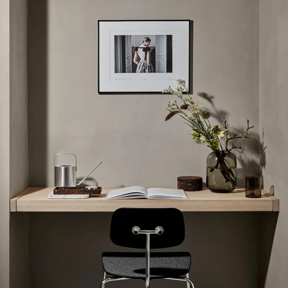 Tumbler Wave in vetro confezione da 2, Nero blomus