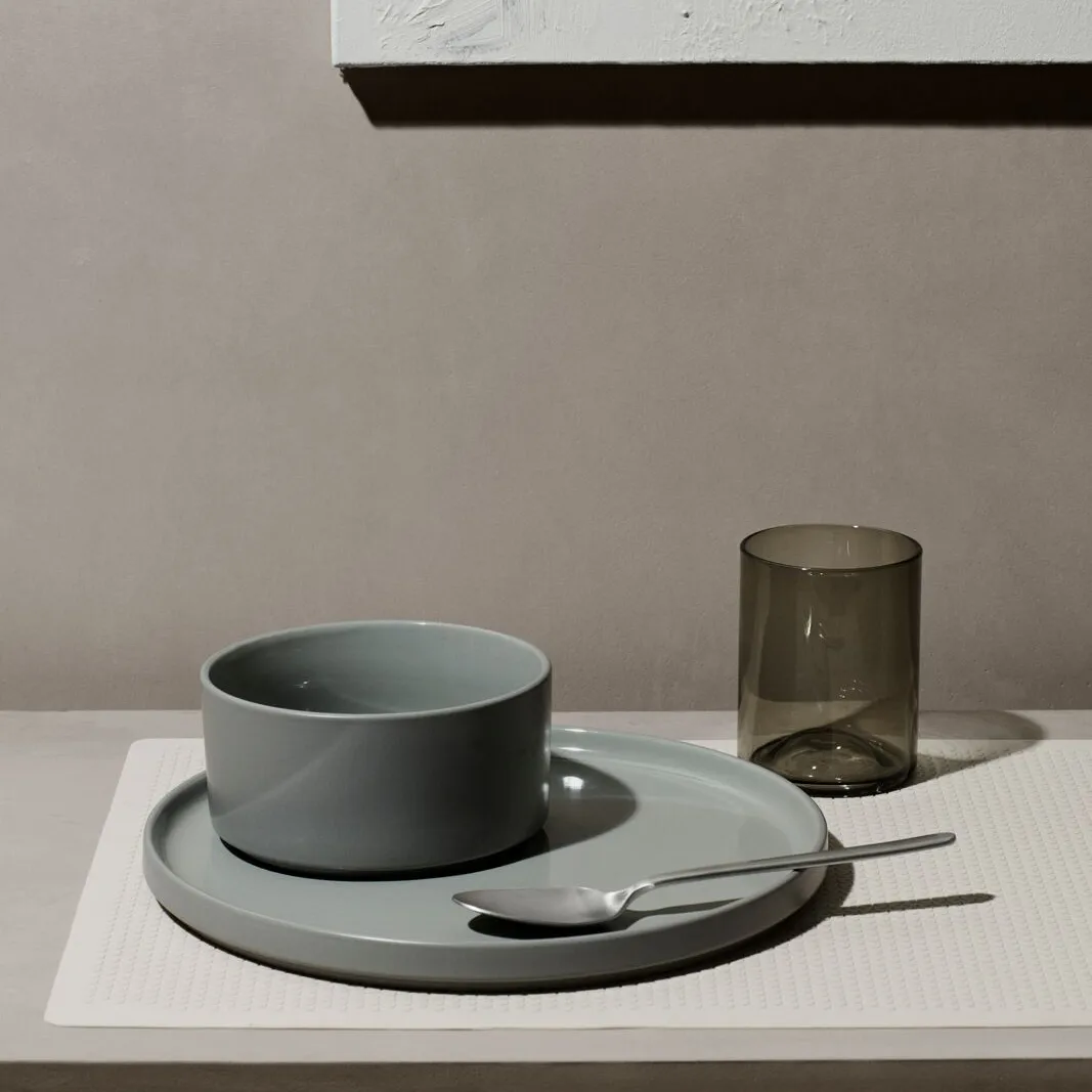 Tumbler Wave in vetro confezione da 2, Nero blomus