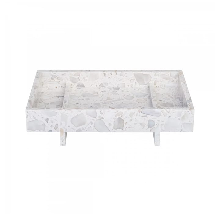 Vassoio Abento in marmo 18x30 cm, Nimbus cloud blomus
