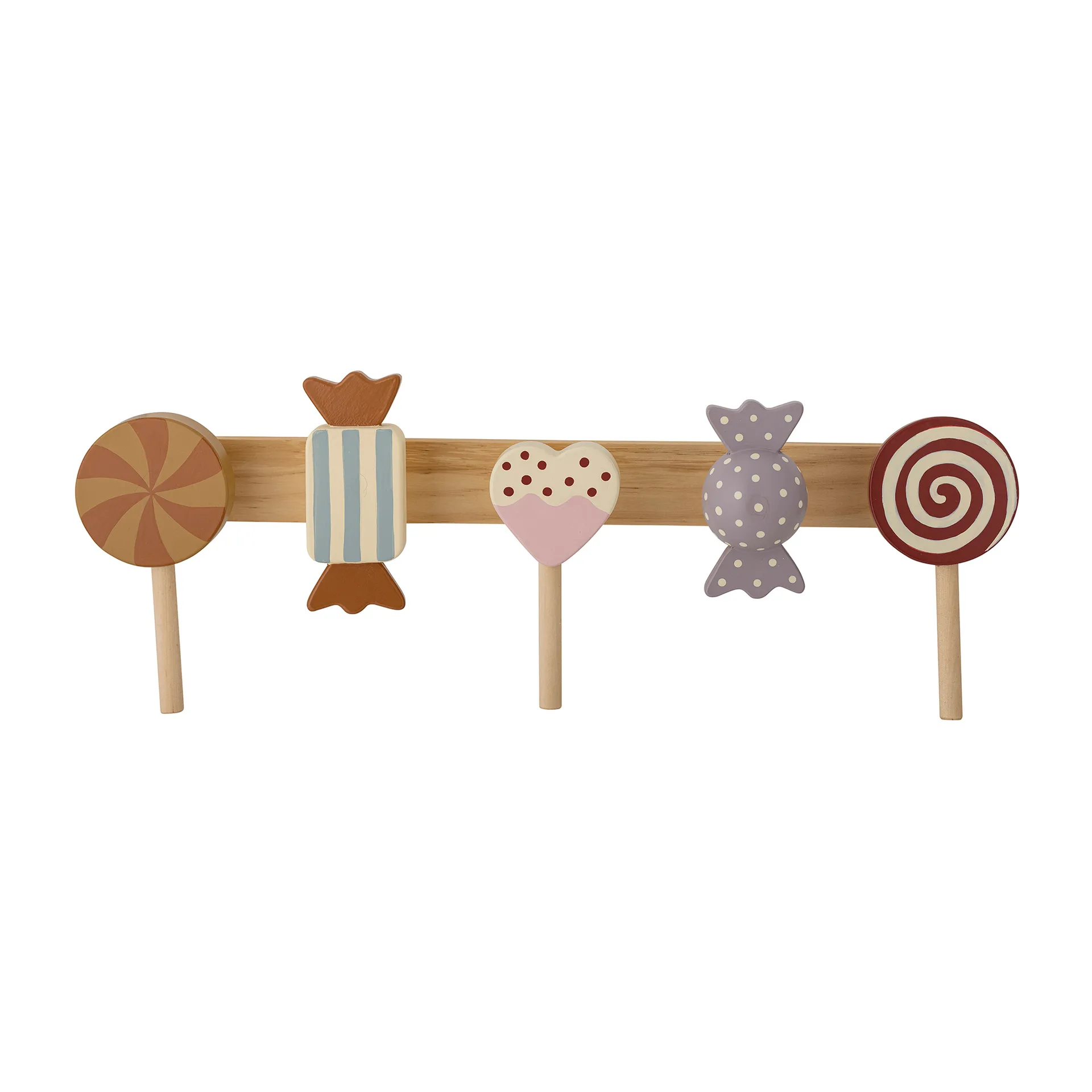 Appendiabiti Rudy 42 cm, Marrone-multicolore Bloomingville