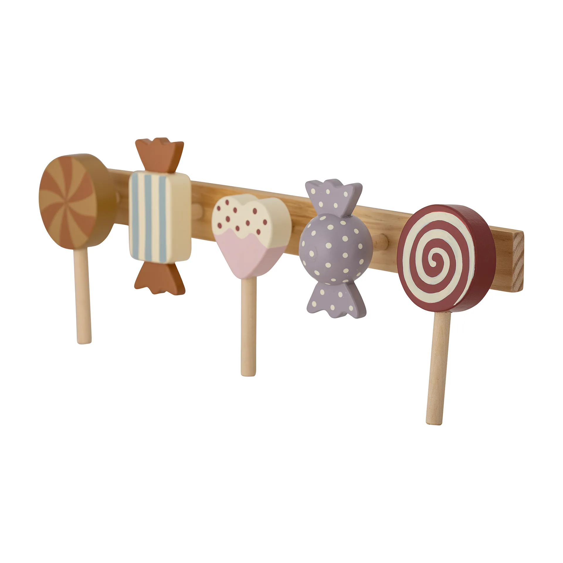 Appendiabiti Rudy 42 cm, Marrone-multicolore Bloomingville