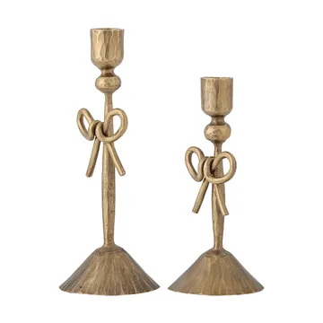 Arc candeliere - Ottone, 2 pezzi, Ø9 cm - Bloomingville