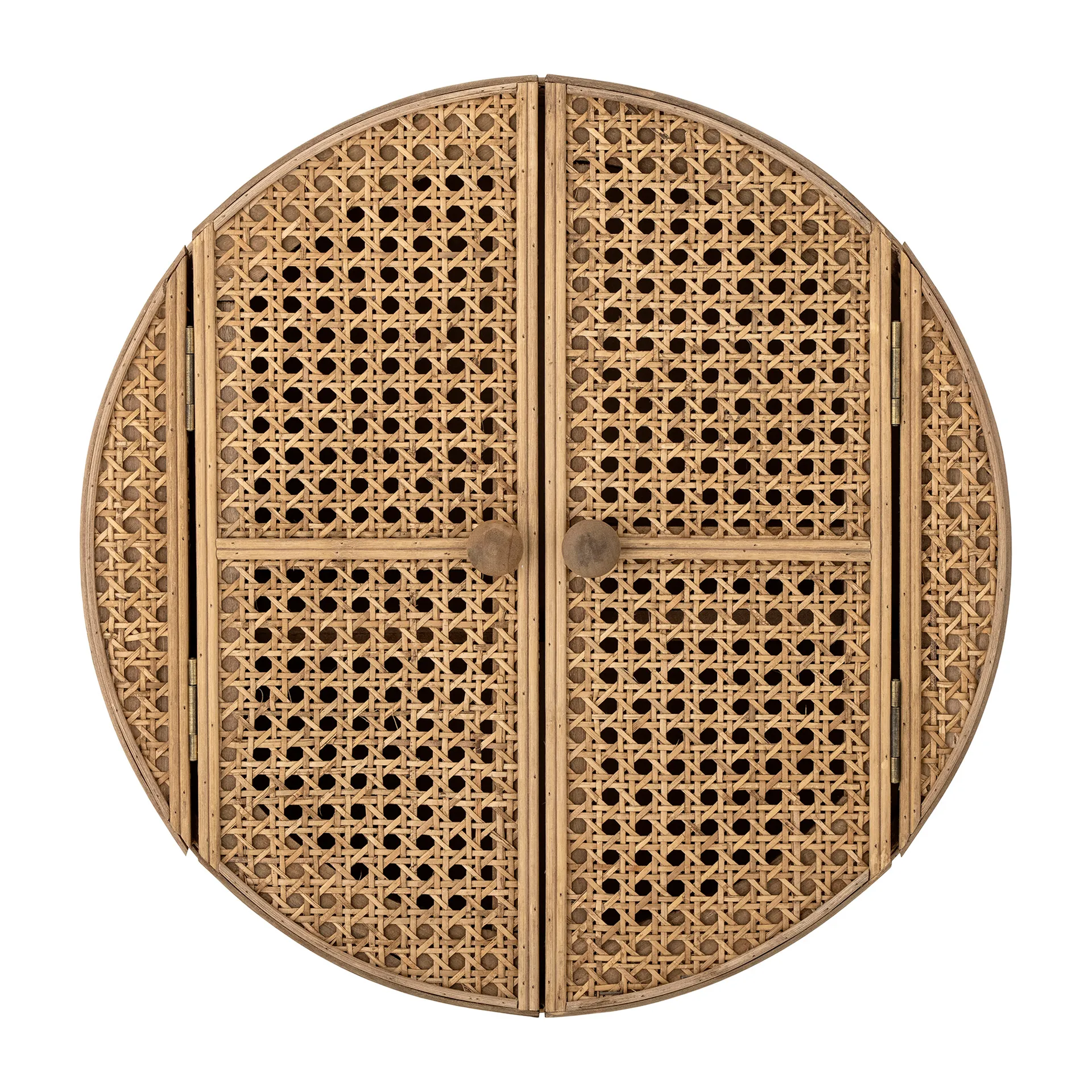 Armadietto Otto, Ø 45x15 cm, Legno di rattan Bloomingville