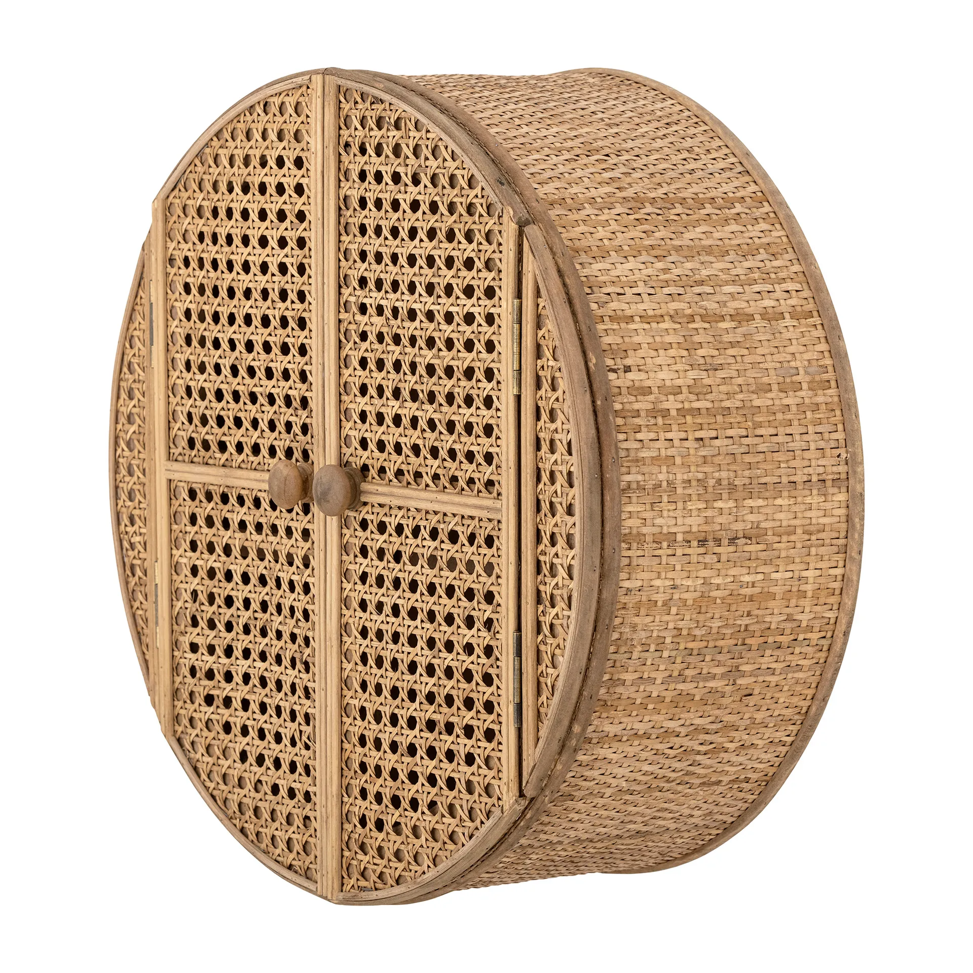 Armadietto Otto, Ø 45x15 cm, Legno di rattan Bloomingville