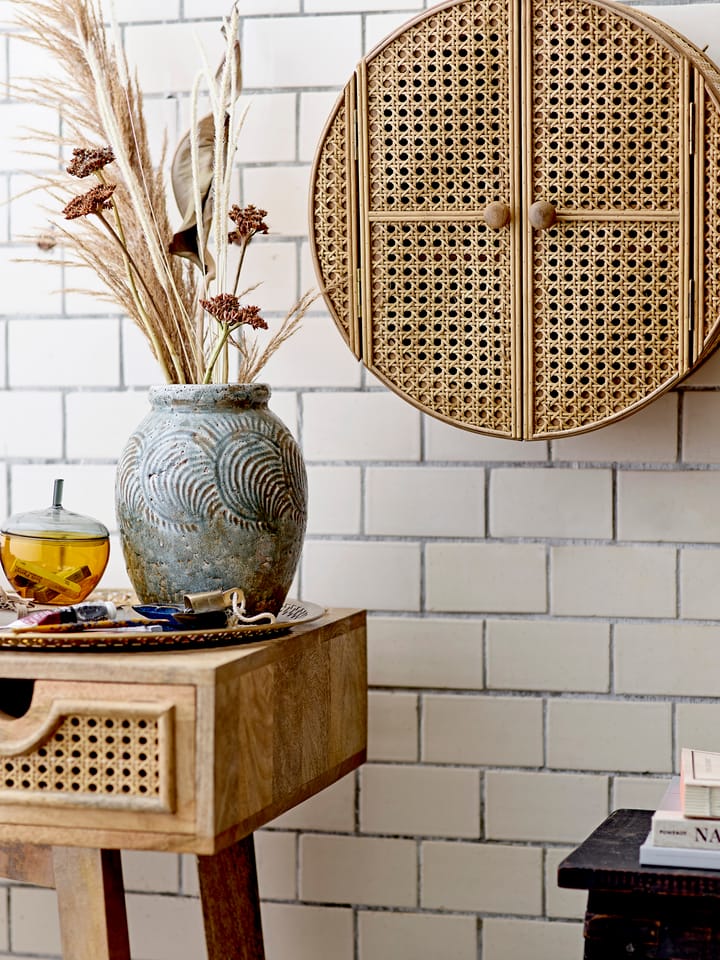 Armadietto Otto, Ø 45x15 cm, Legno di rattan Bloomingville