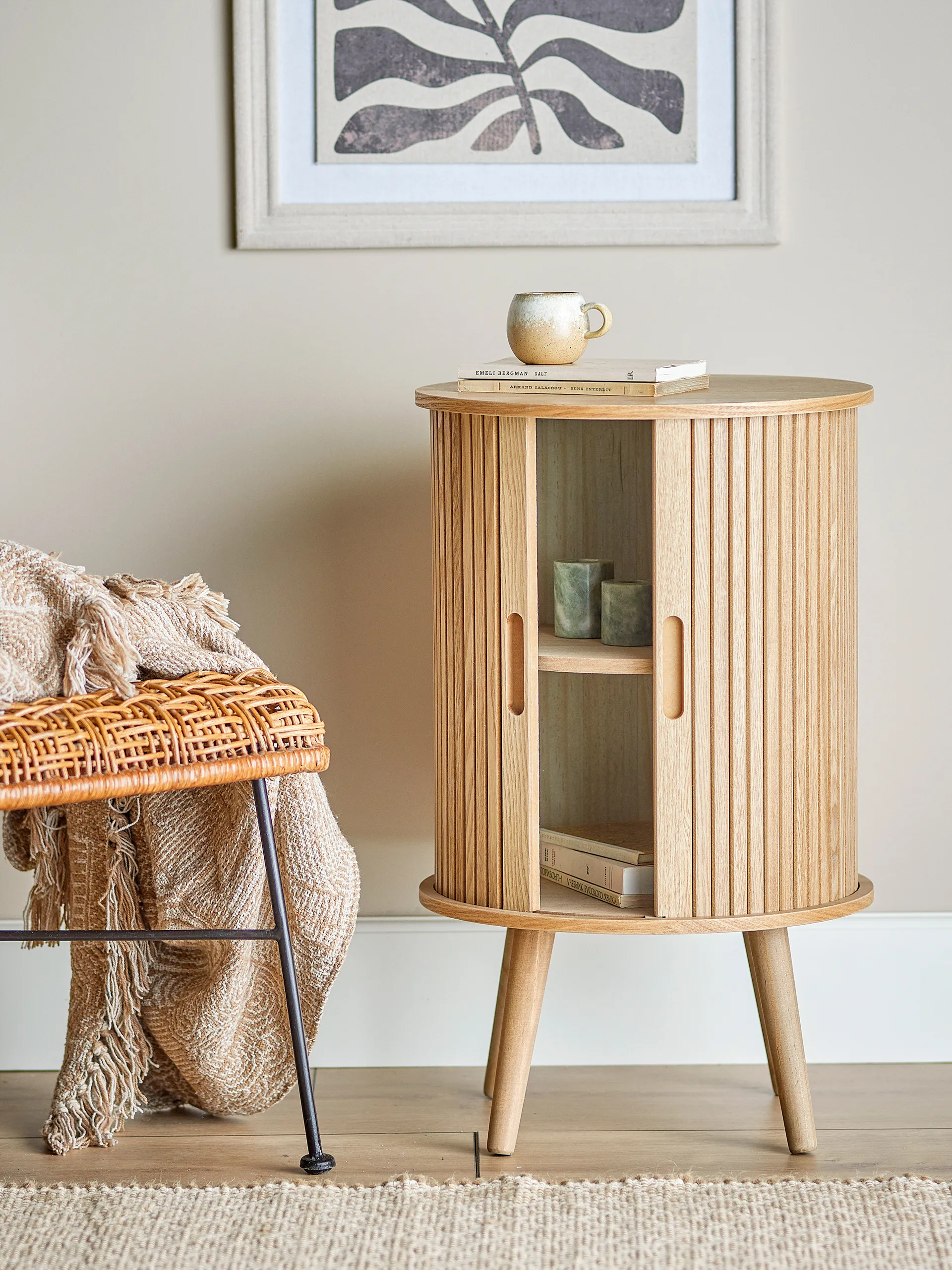 Armadio Salento Ø40x65 cm, Natura Bloomingville