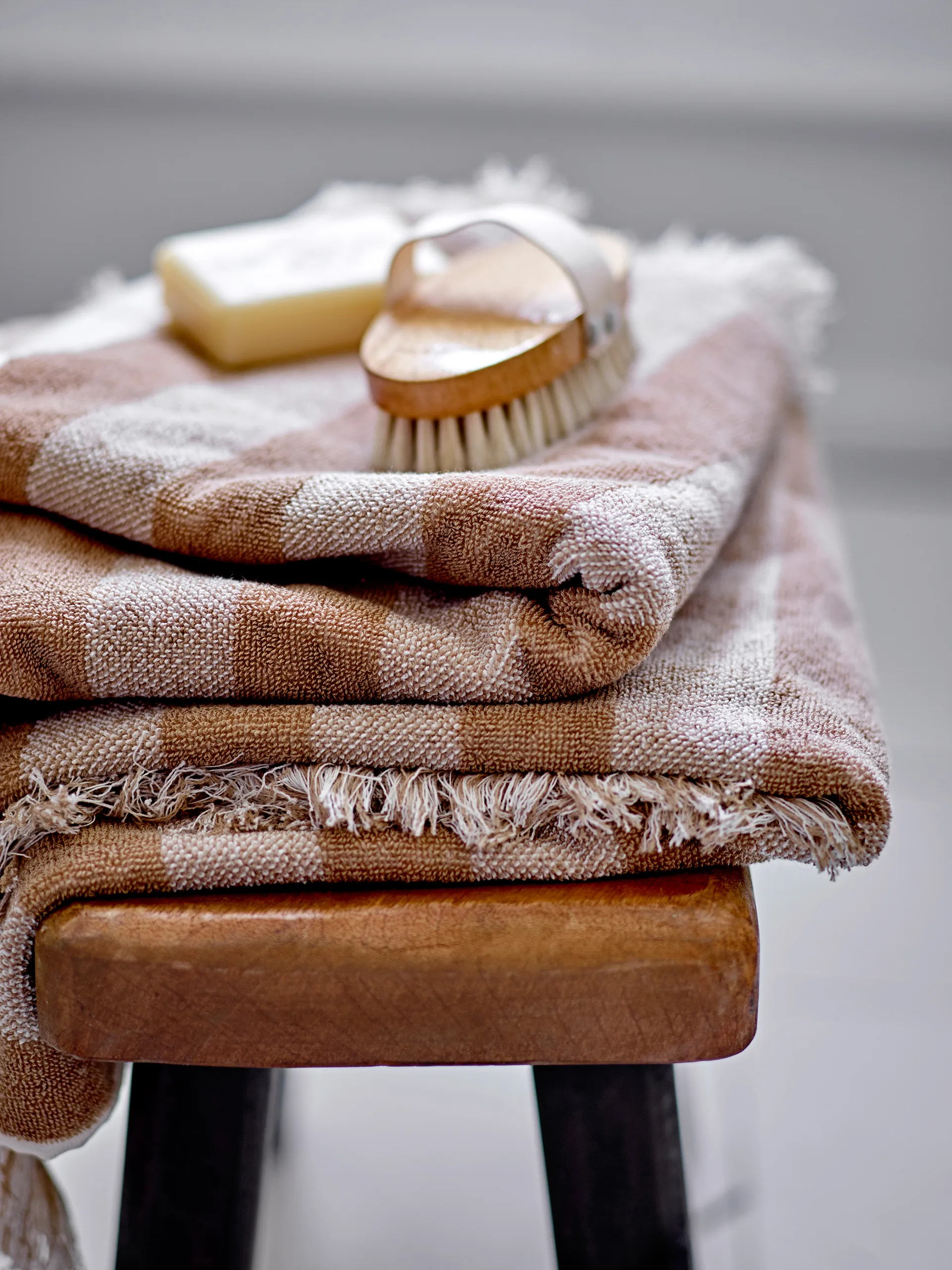 Asciugamano Elaia 50x100 cm, Marrone Bloomingville