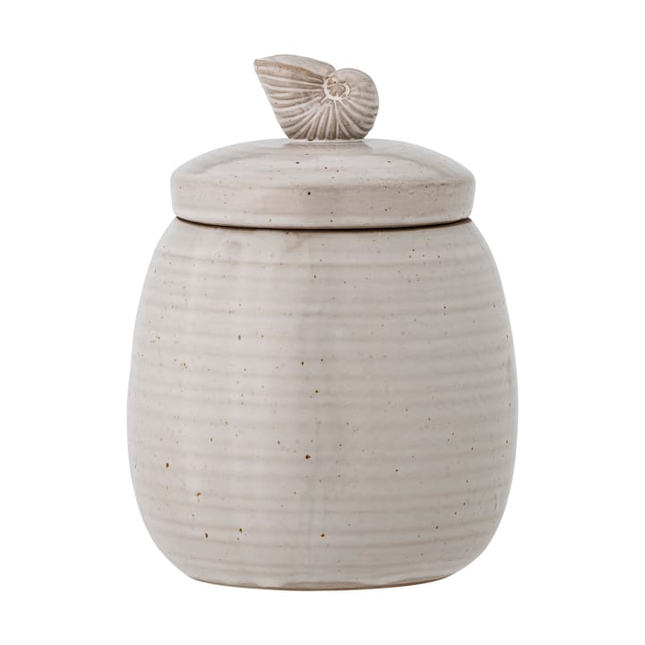 Barattolo con coperchio Mahlet Ø11x14 cm, Natural stoneware Bloomingville