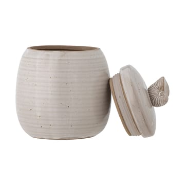 Barattolo con coperchio Mahlet Ø11x14 cm - Natural stoneware - Bloomingville