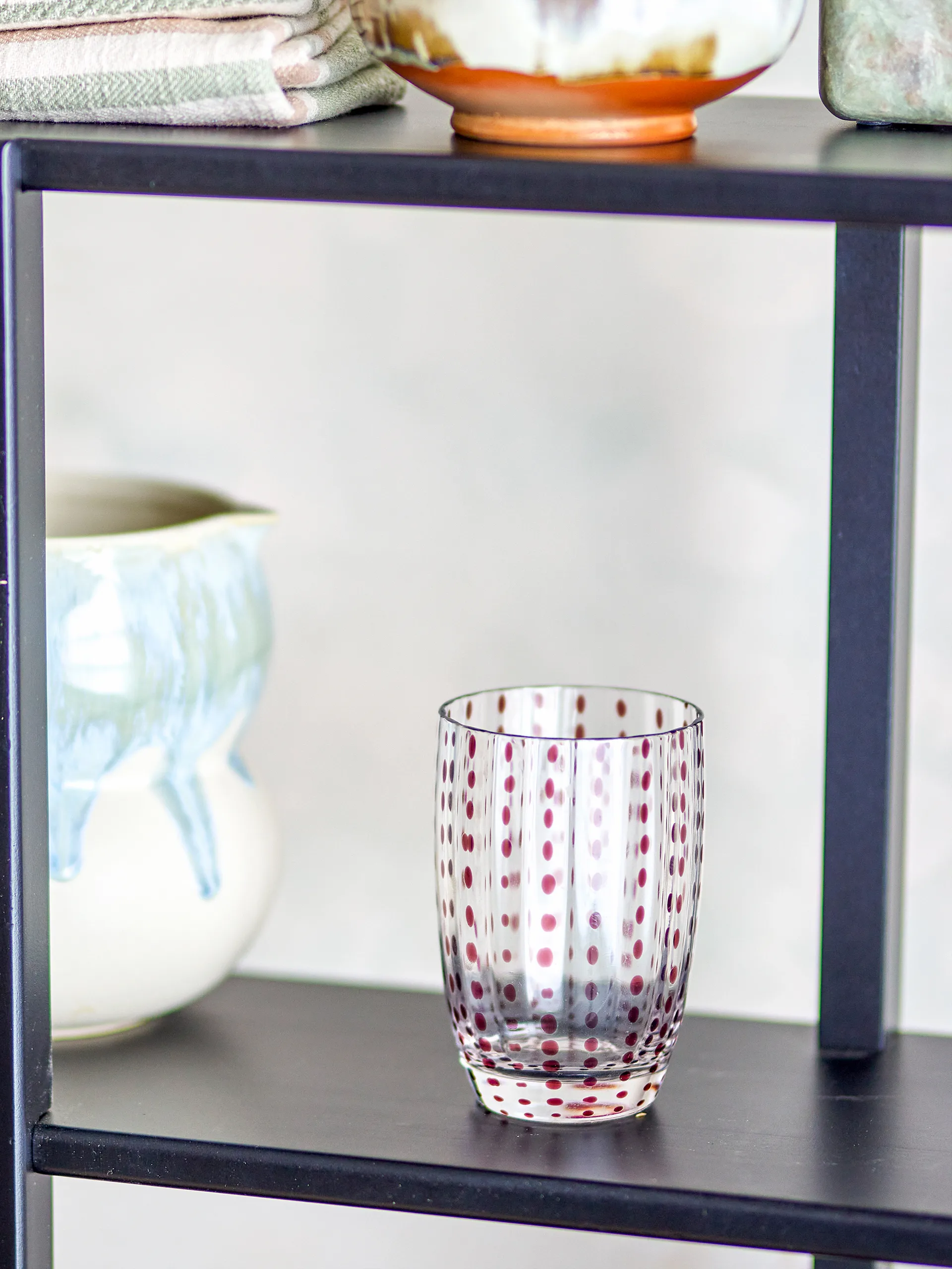 Bicchiere Brinley 4-pack, Marrone Bloomingville