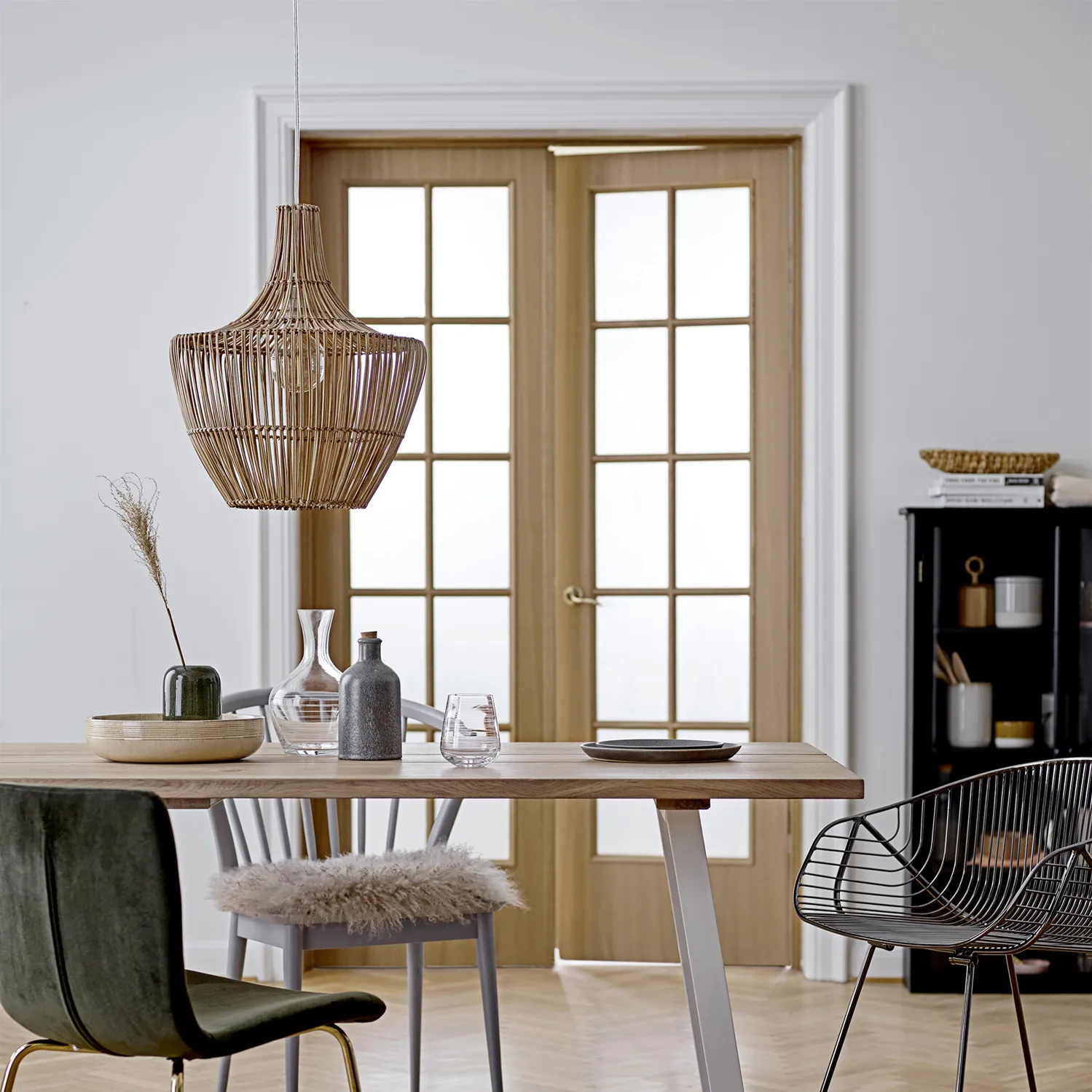 Bicchiere conico Bloomingville, vetro trasparente Bloomingville