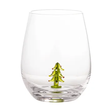 Bicchiere da 50 cl Misa - Albero di Natale trasparente - Bloomingville