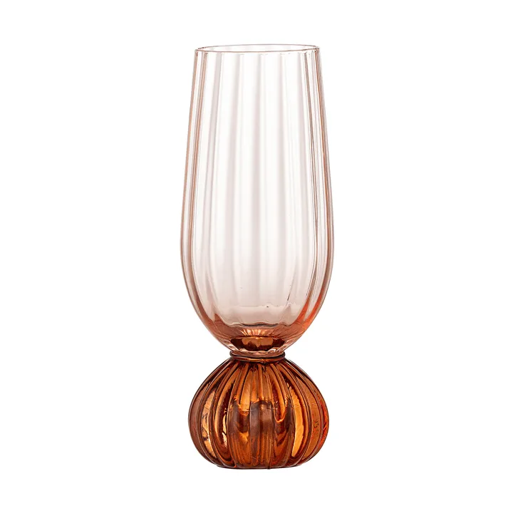 Bicchiere da champagne Taurin 25 cl - Rosa - Bloomingville