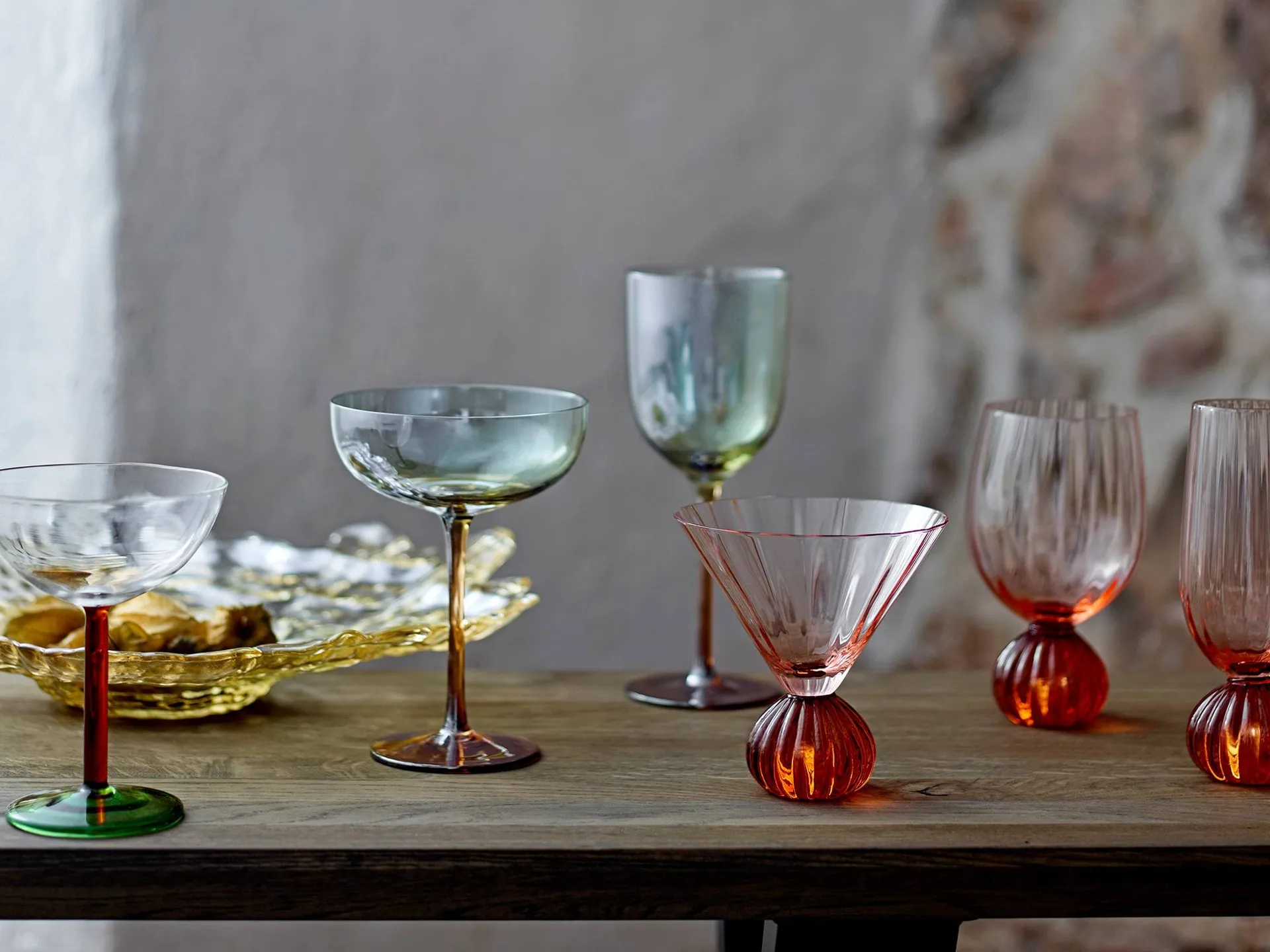 Bicchiere da champagne Taurin 25 cl, Rosa Bloomingville