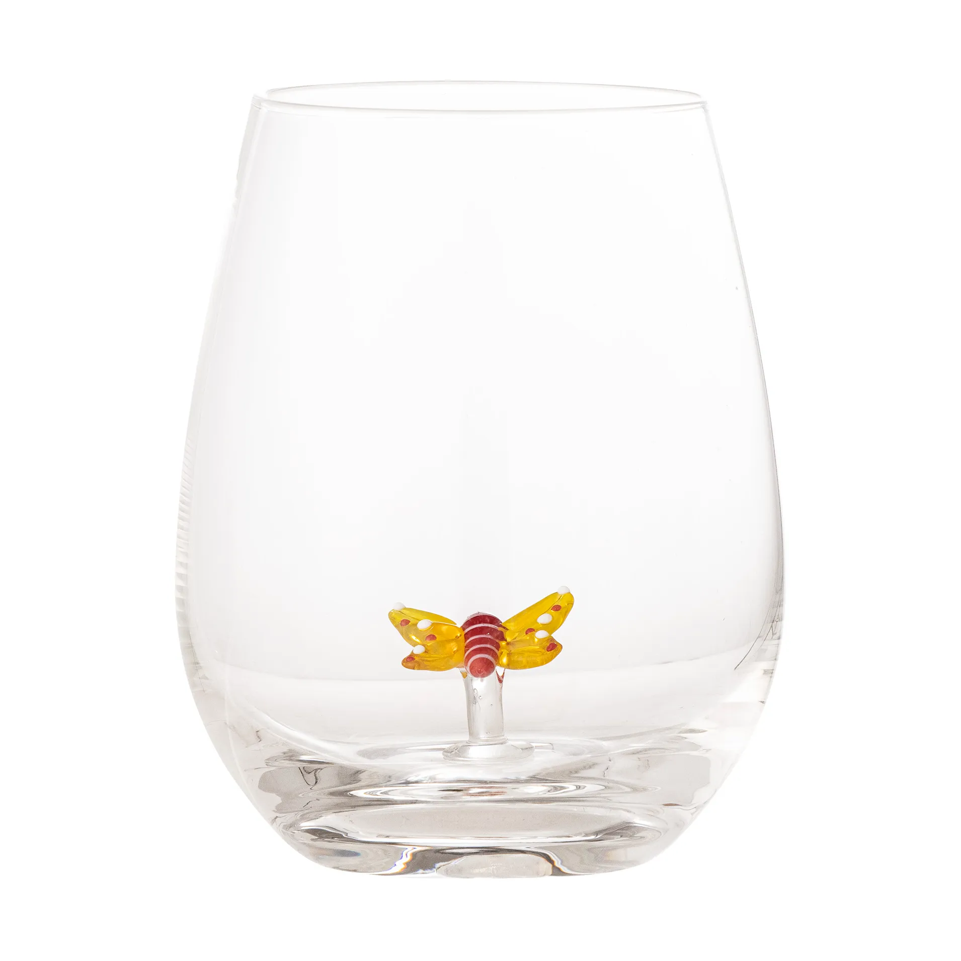 Bicchiere Misa 56 cl, Clear-butterfly Bloomingville