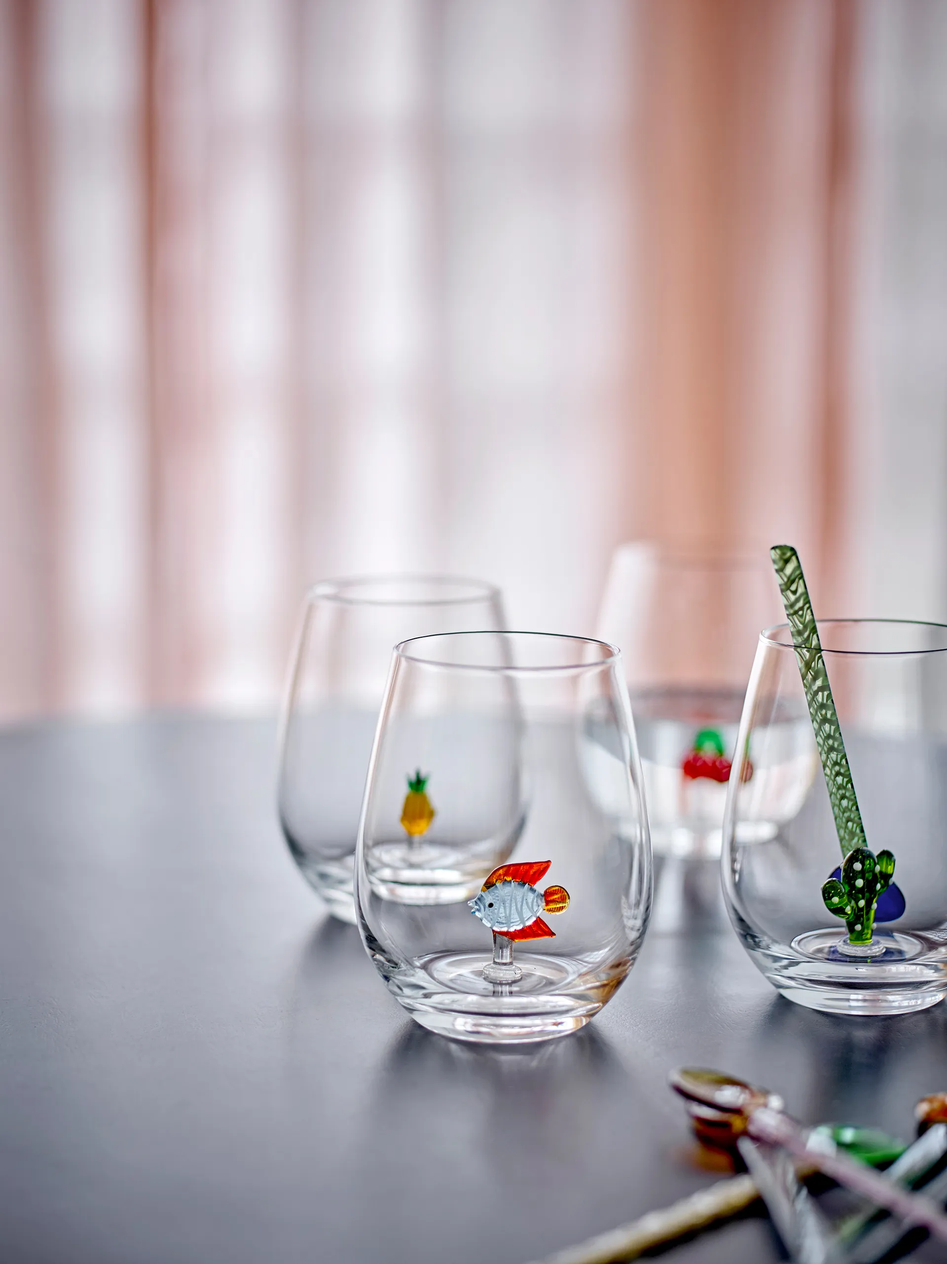 Bicchiere Misa 56 cl, Trasparente-cactus Bloomingville