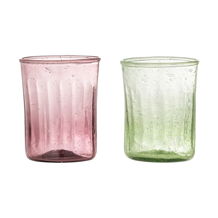 Bicchiere Sunil 2-pack - Verde - Bloomingville