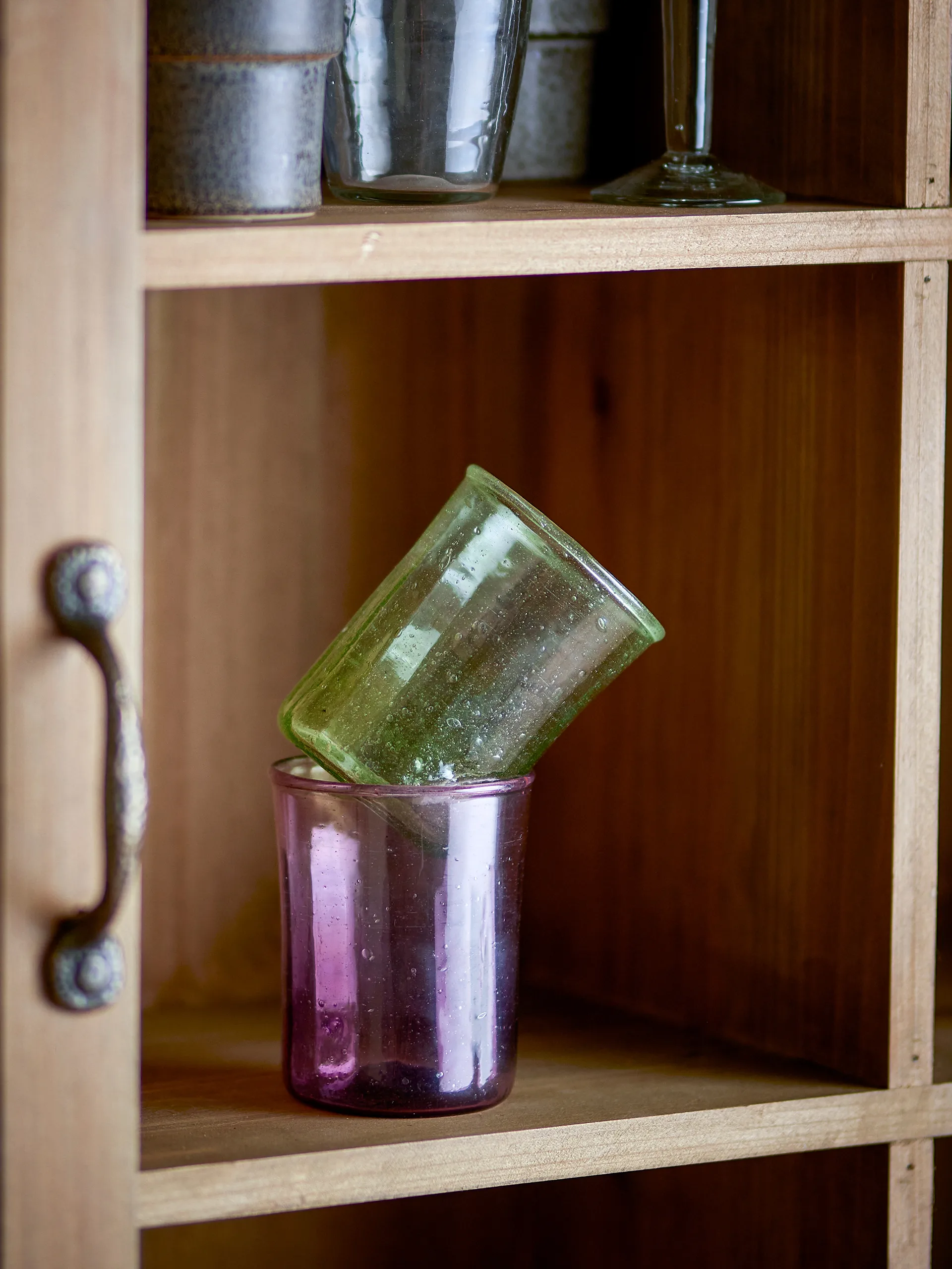 Bicchiere Sunil 2-pack, Verde Bloomingville