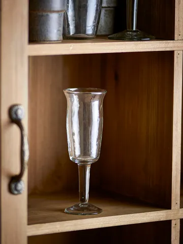 Bicchiere vino bianco Asha 4-pack - Trasparente - Bloomingville