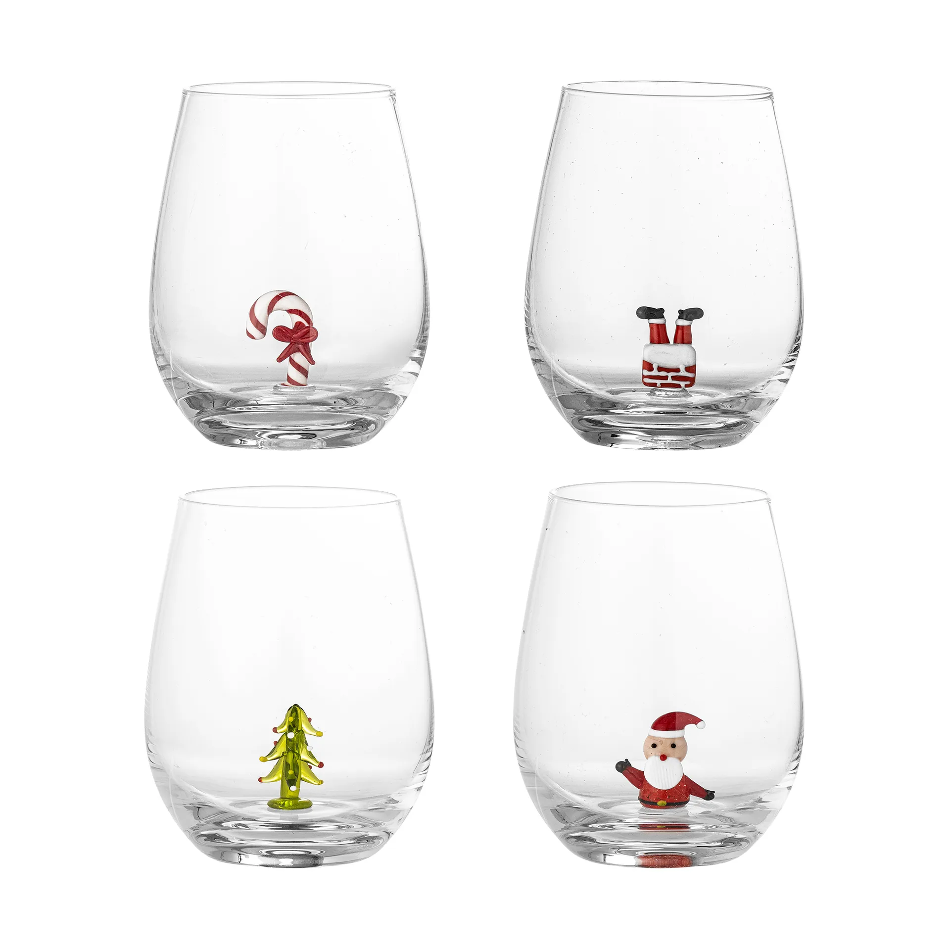 Bicchieri Misa 56 cl 4 pezzi, Natale Bloomingville