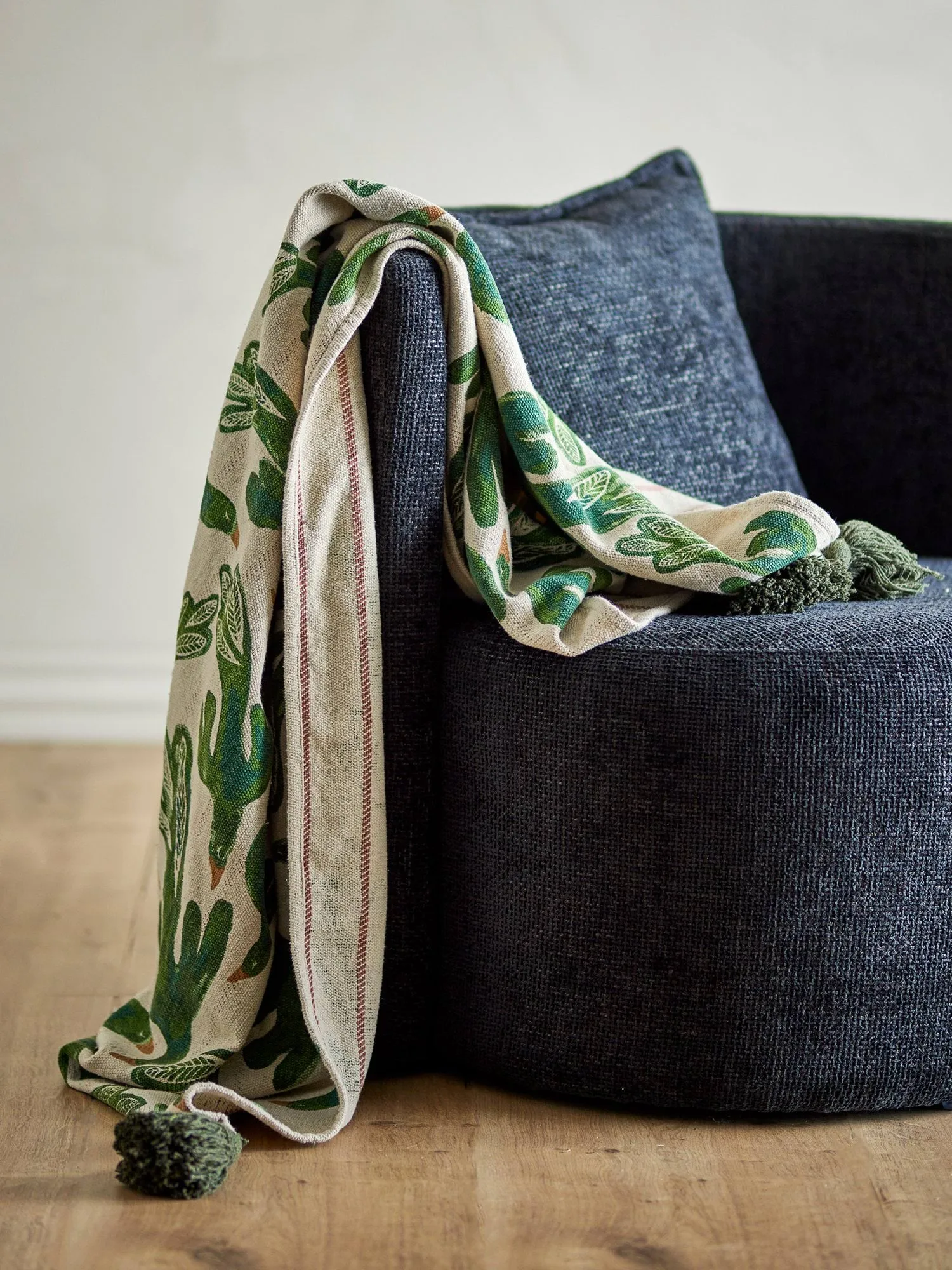 Birdliva plaid, Multi, 160x130 cm Bloomingville