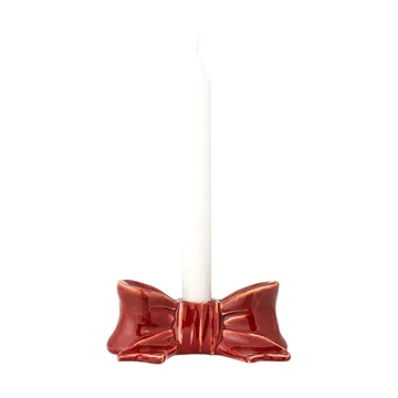 Bow candeliere - Rosso, 11,5 cm - Bloomingville