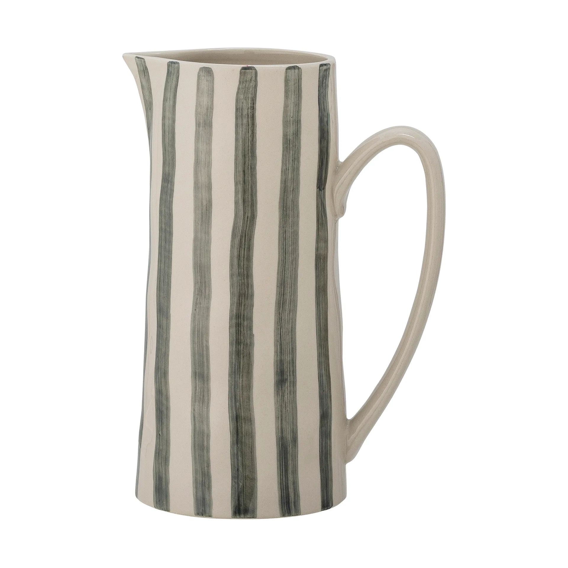 Brocca in gres Begonia, 23,5 cm, Verde Bloomingville