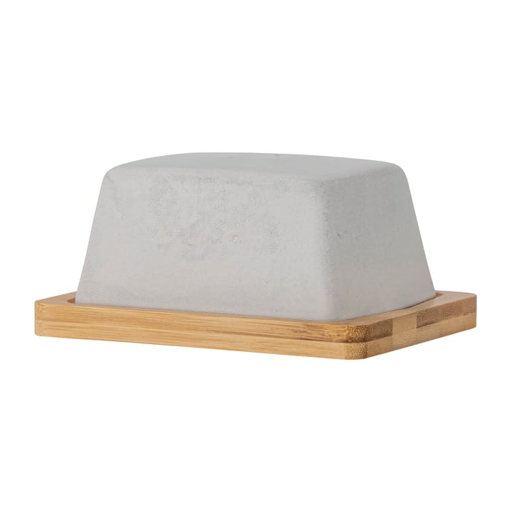 Burriera con piatto Josefine, Grigio Bloomingville