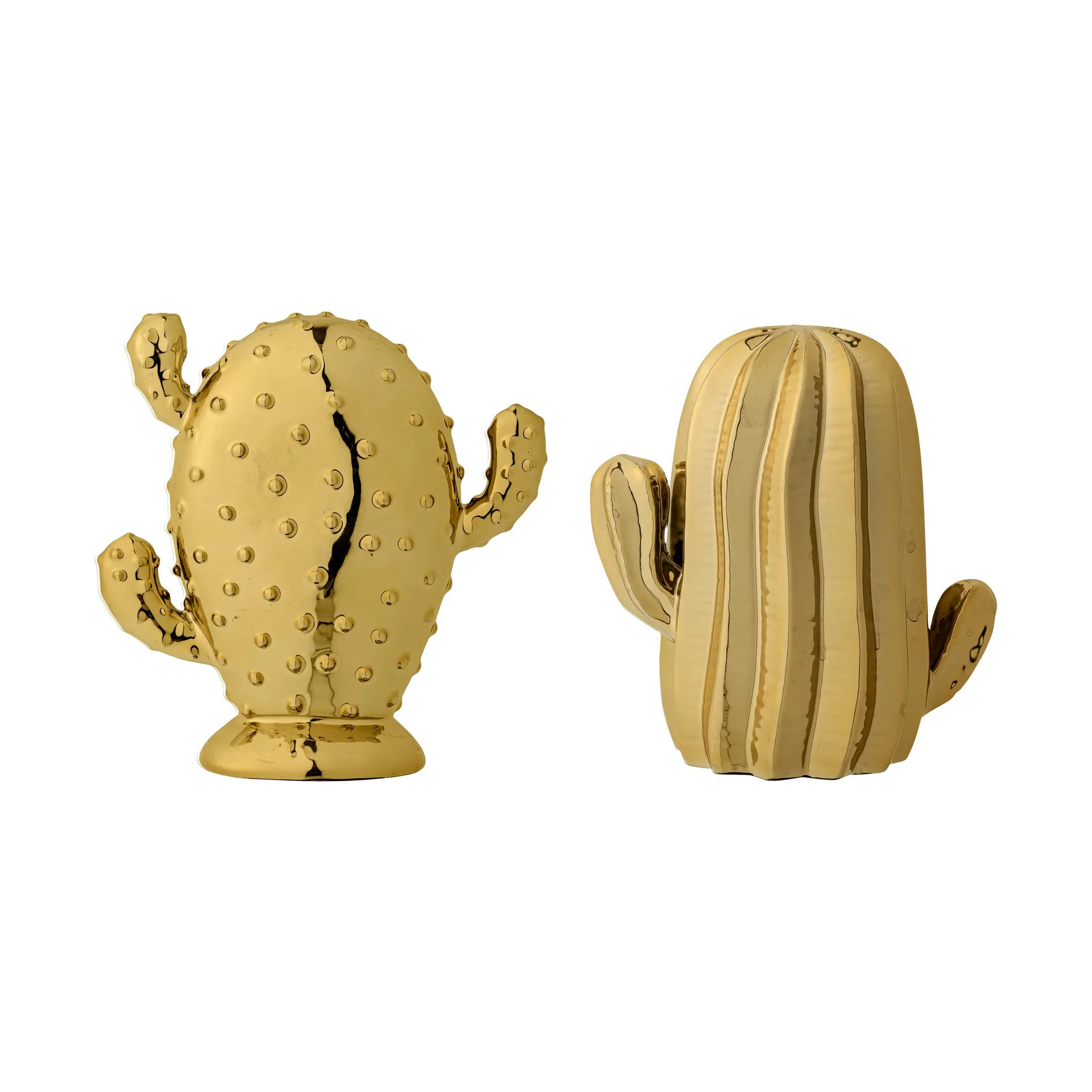 Cactus Bloomingville 2 pezzi oro,  Bloomingville