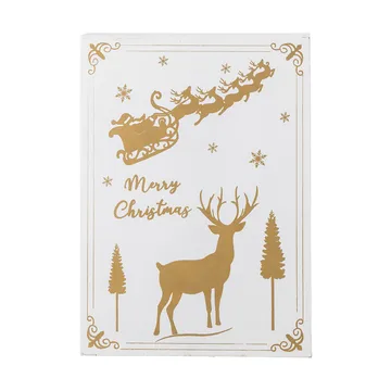 Calendario dell'Avvento Elimar con illuminazione - Bianco - Bloomingville