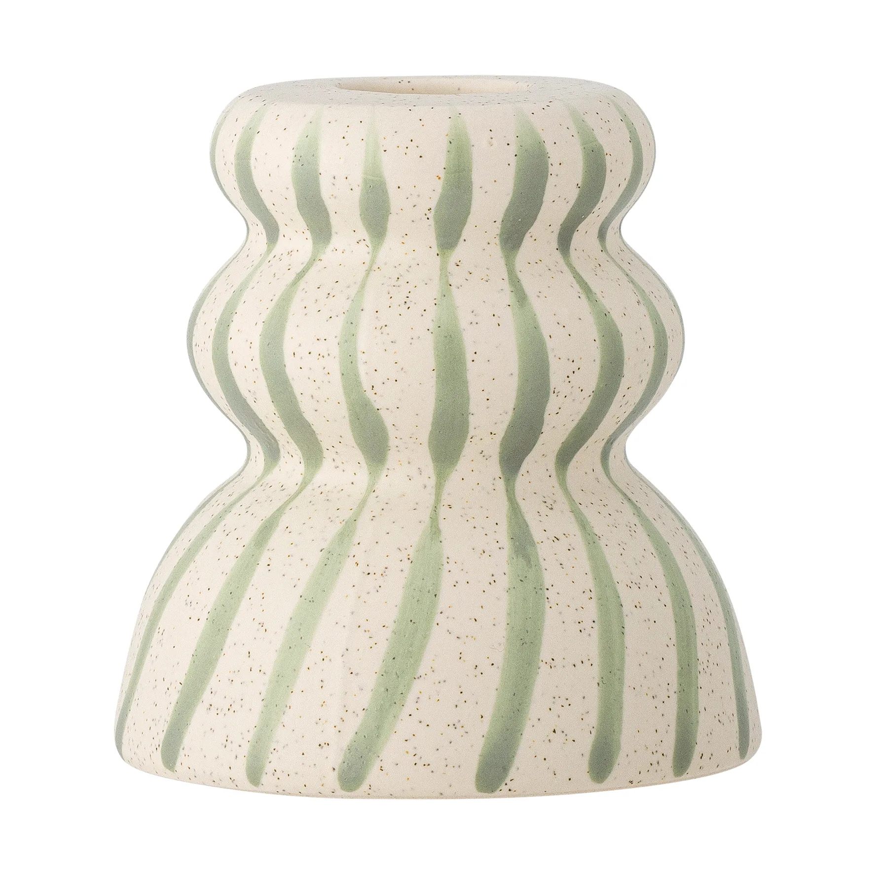 Candelabro Gabin 8 cm, Verde Bloomingville