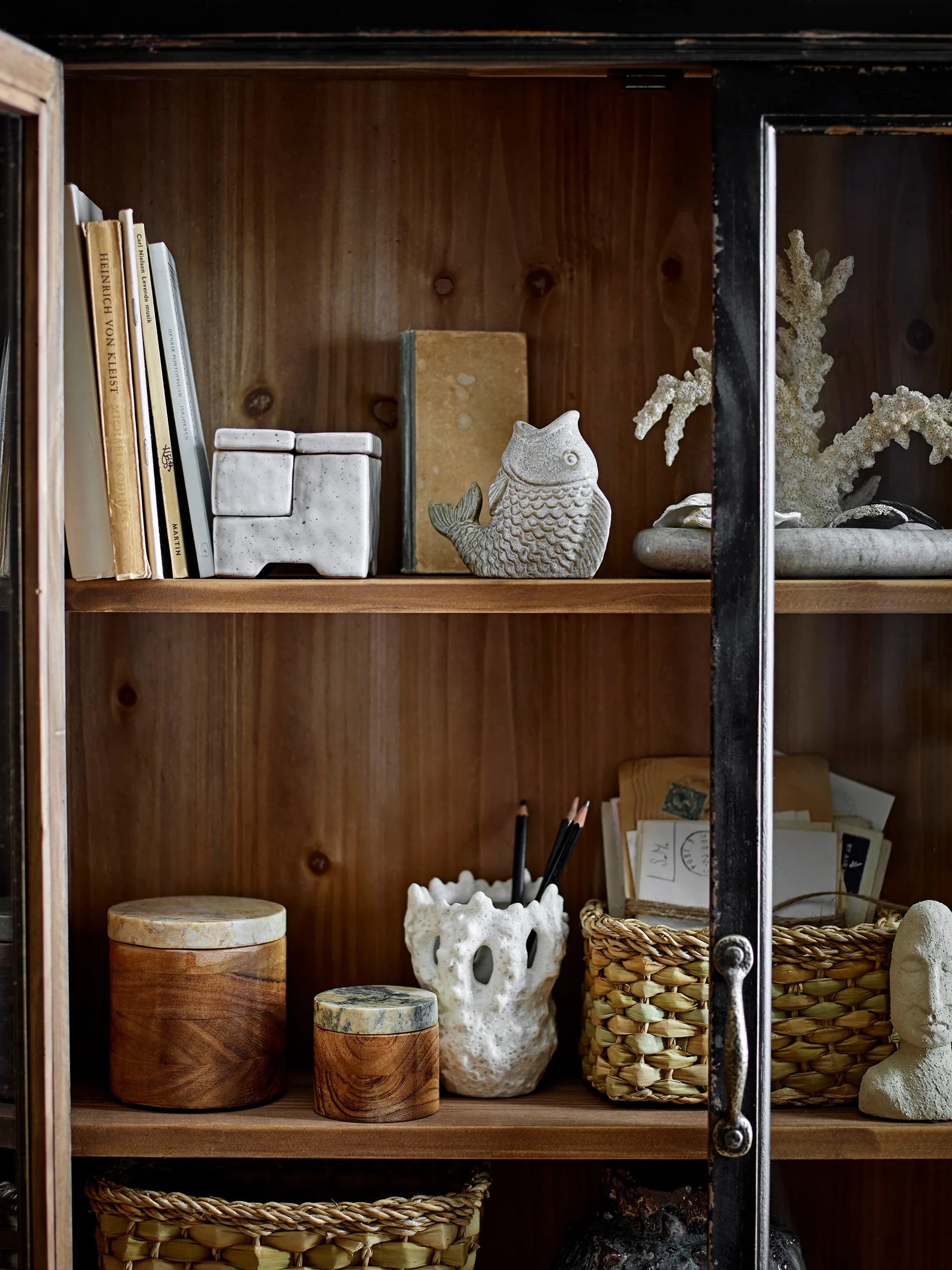 Candelabro Hiro, Grigio Bloomingville