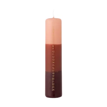 Candele Dip Dye per Avvento - Multicolor, 25 cm - Bloomingville