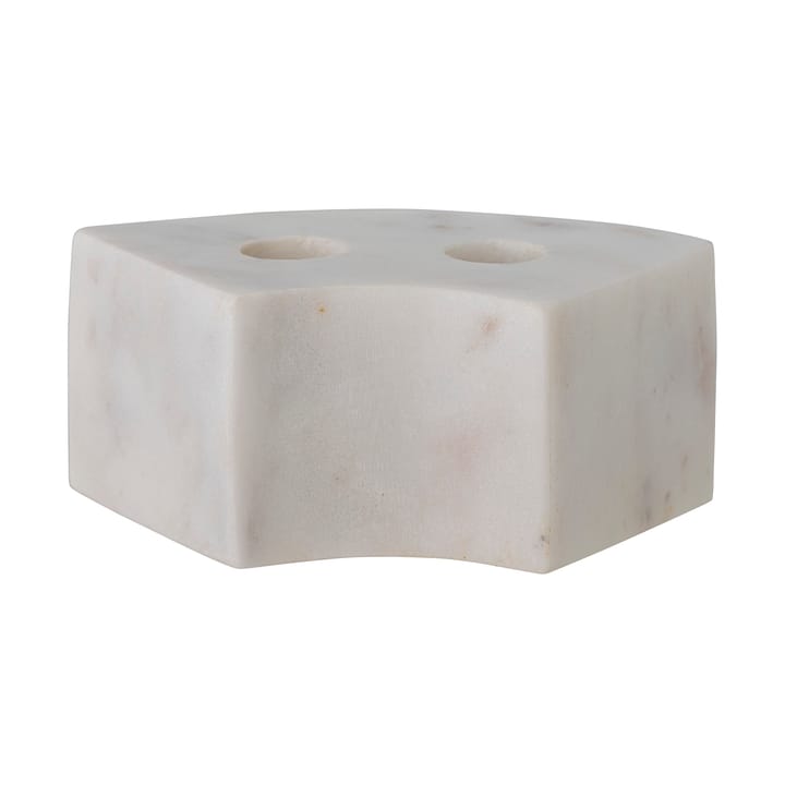 Candeliere Florida 14,5x6x7,5 cm - White marble - Bloomingville