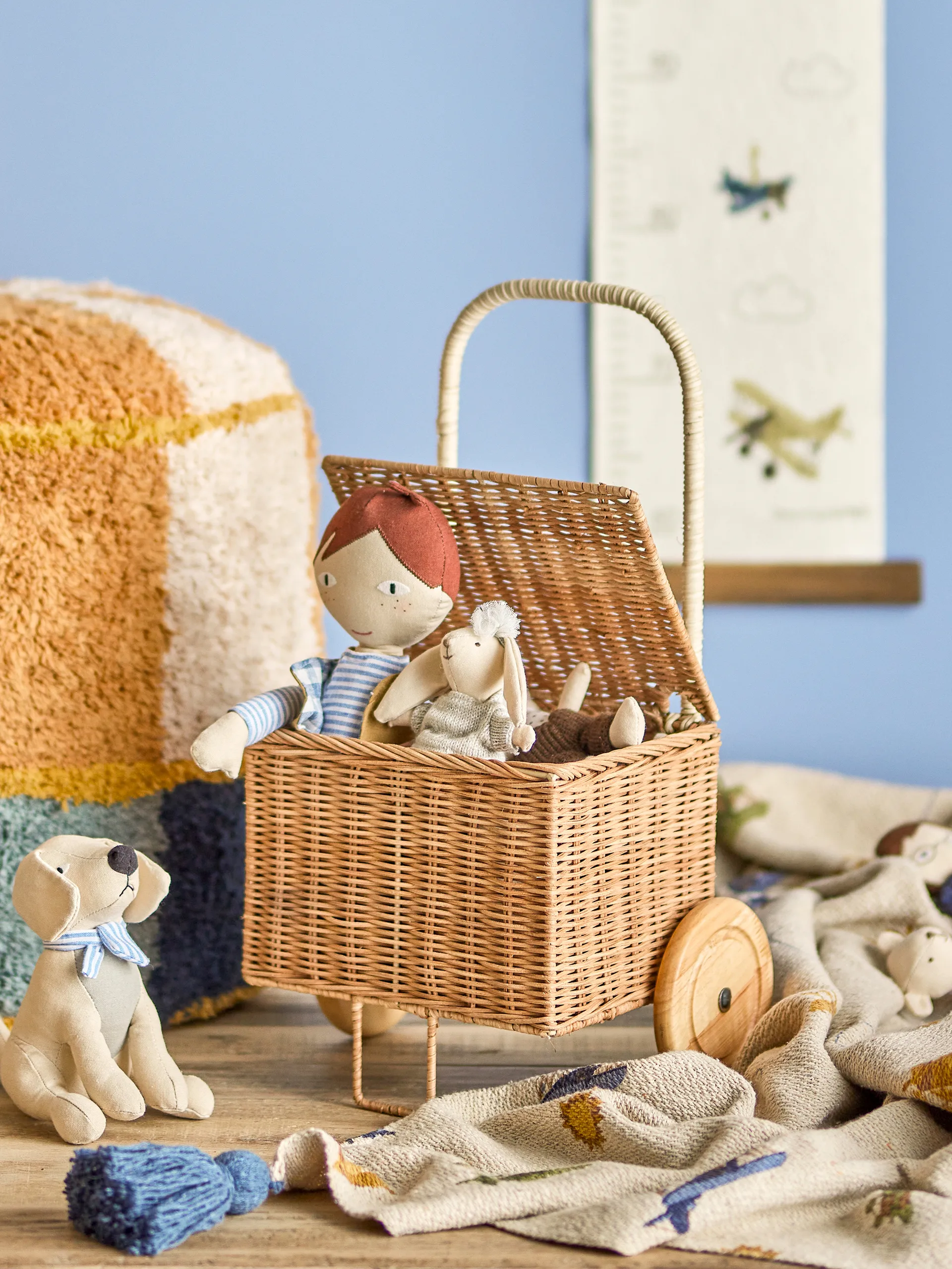 Carrello della spesa Penny trolley , Marrone Bloomingville