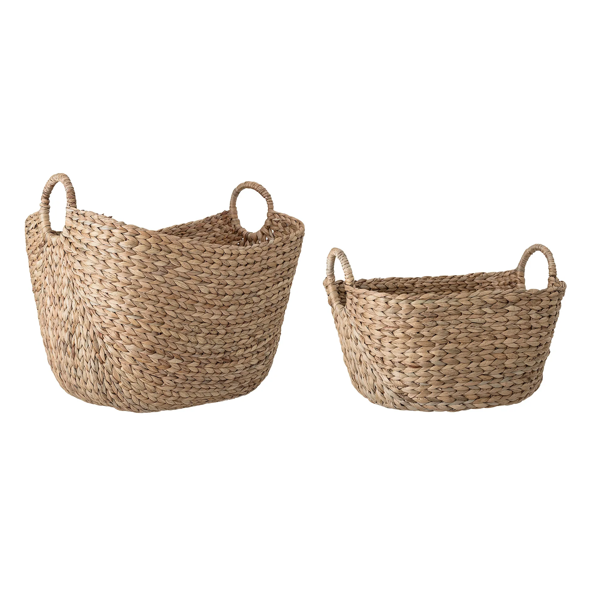 Cestino Bloomingville confezione da 2 - water hyacinth, natural (beige) Bloomingville