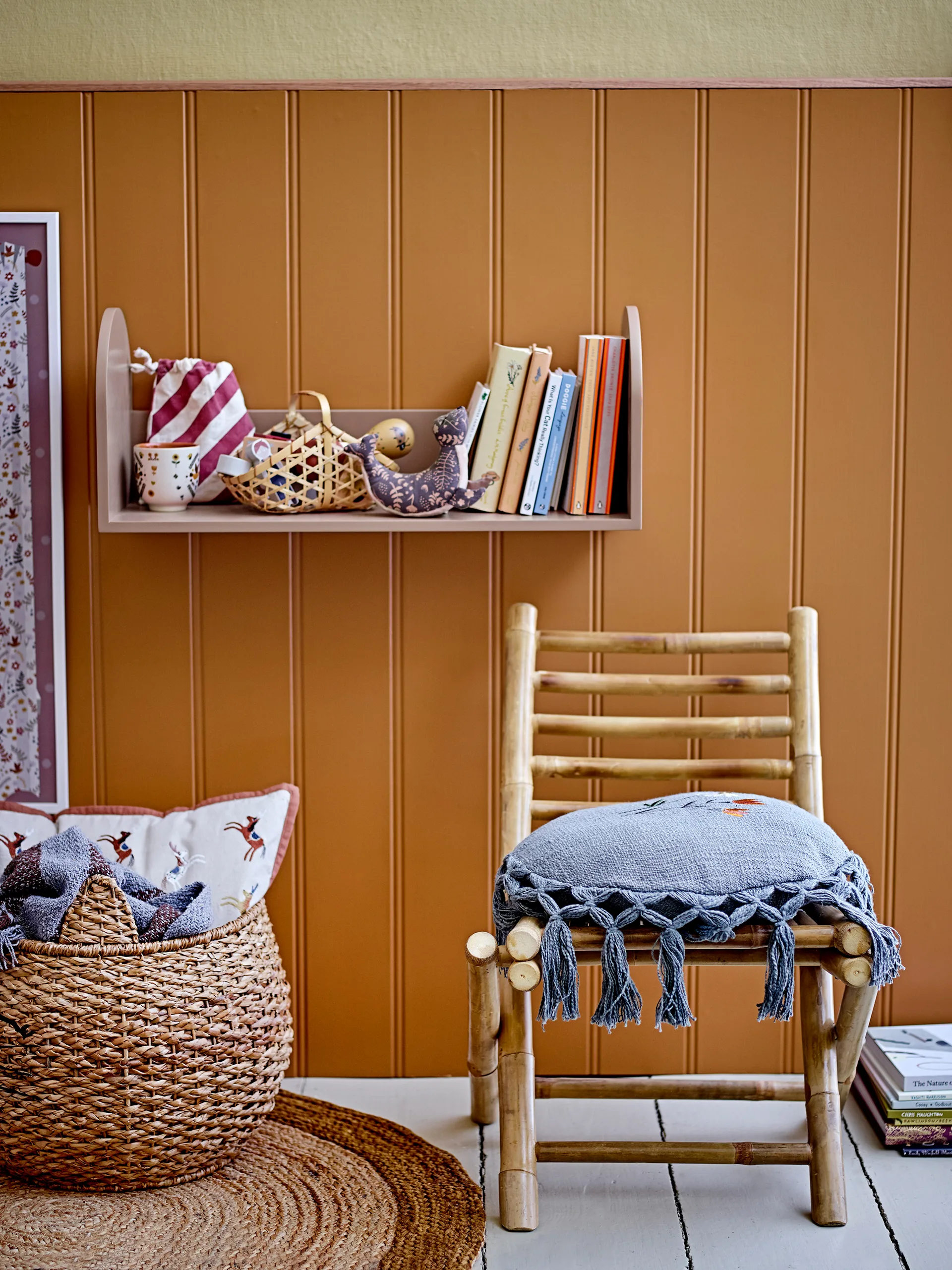 Cesto Milus, set da 2, Marrone Bloomingville