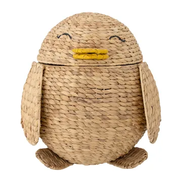 Cesto Pingo con coperchio 44x38x47 cm - Pinguino - Bloomingville