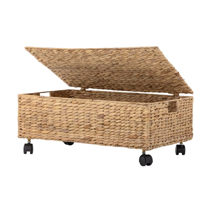 Cesto portaoggetti Nelas con coperchio 63x40x26 cm., Natura Bloomingville