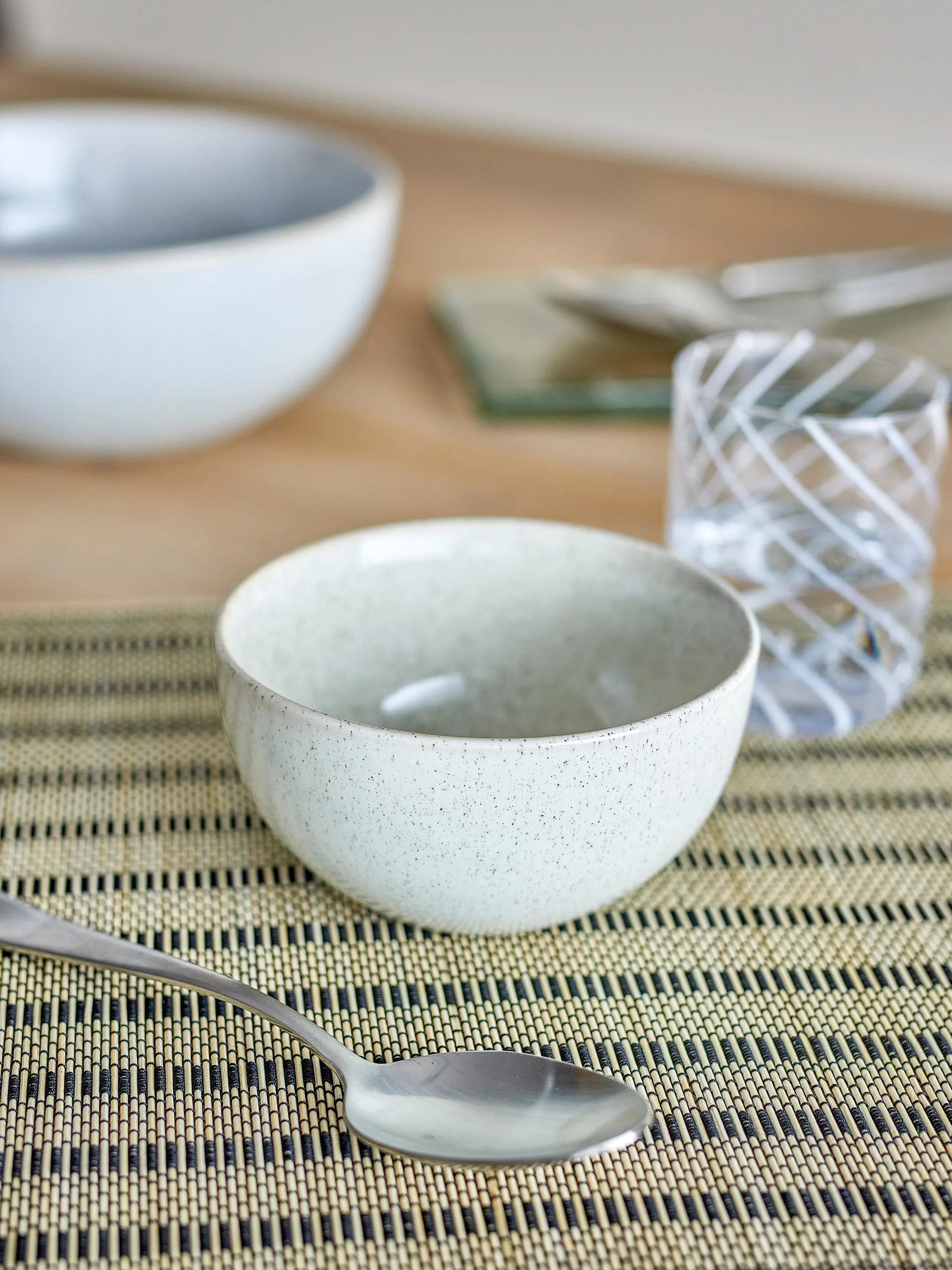 Ciotola Addison 47,5 cl, Bianco Bloomingville