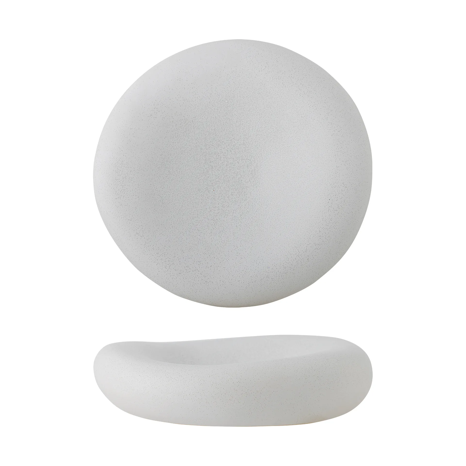 Ciotola Audra Ø30 cm, Bianco Bloomingville