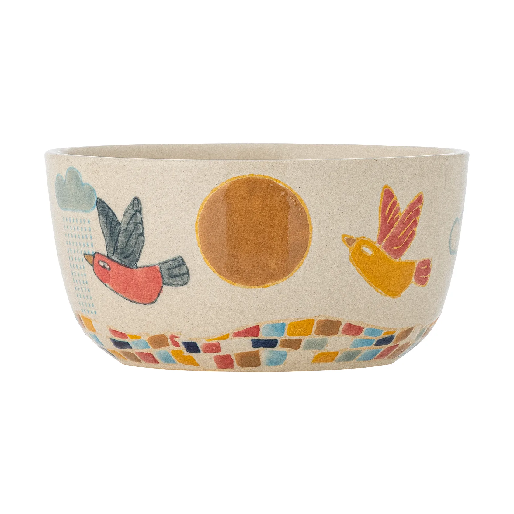 Ciotola Colorine Ø12 cm, Natur Bloomingville