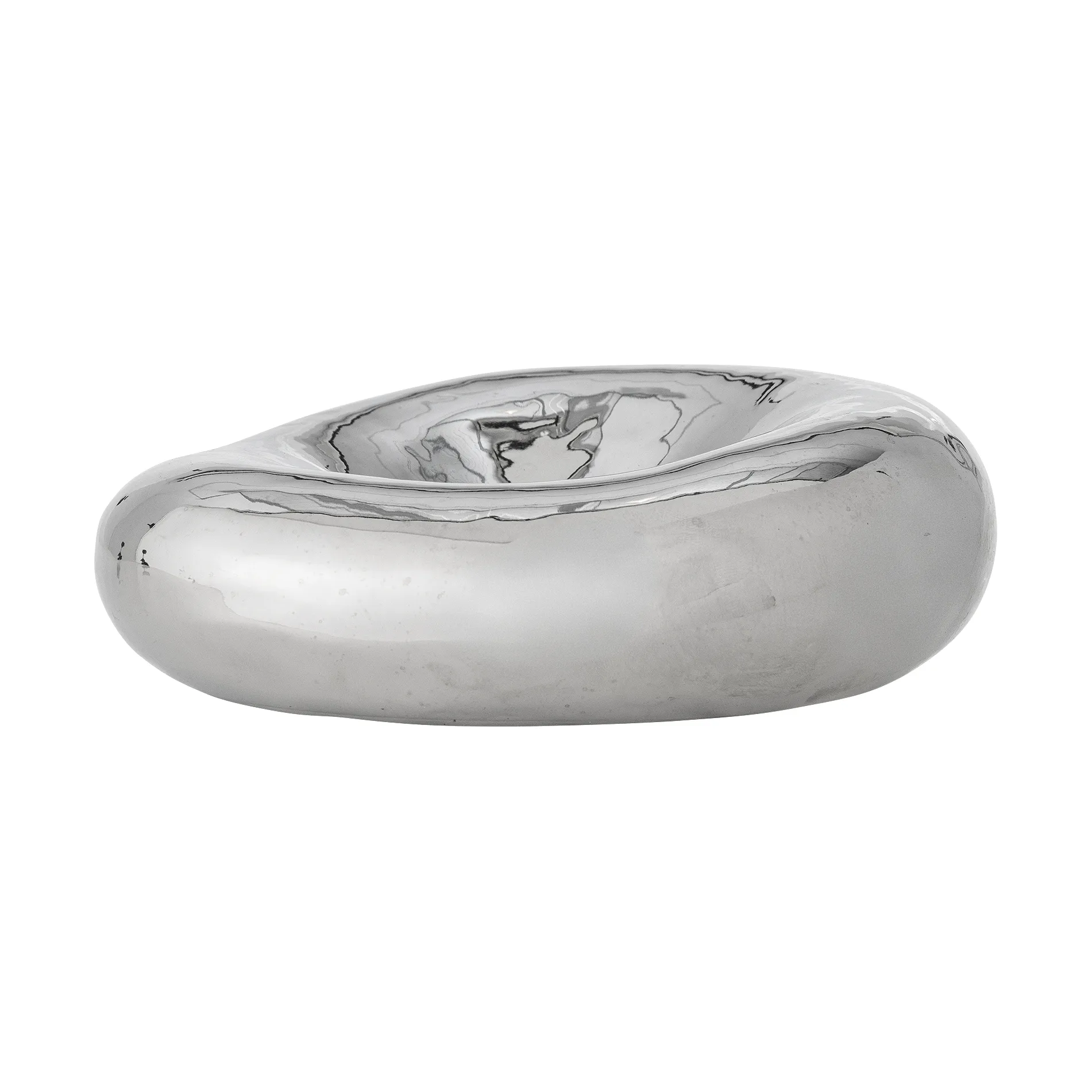 Ciotola decorativa Shine Ø18 cm, Argento Bloomingville